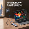 USB C HUB Type C to Multi USB 3.0 HUB HDMI Adapter Dock for MacBook Pro and Huawei Mate